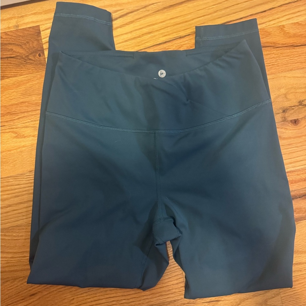 90 Degree By Reflex Deep Green Leggings